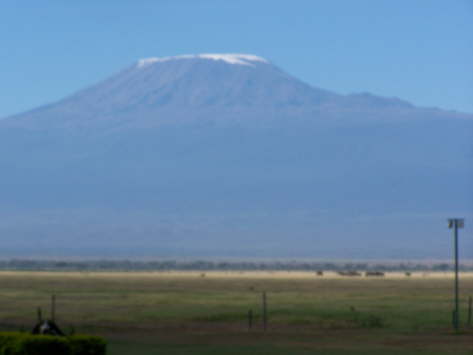 View of Kilimanjaro