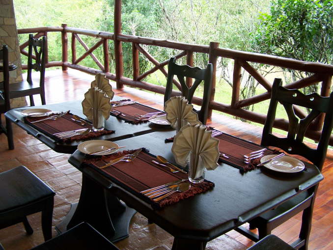 Dining table - beautifully set